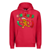 Cardinal oh snap with gingerbread Premium Hoodie - MaliasSmallBusiness