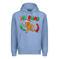 Colony Blue oh snap with gingerbread Premium Hoodie - MaliasSmallBusiness