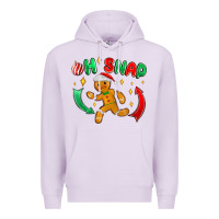 Lilac oh snap with gingerbread Premium Hoodie - MaliasSmallBusiness