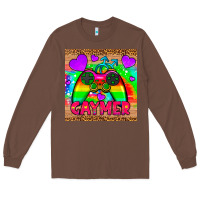 Chestnut gaymer mousepad Long Sleeve Tee - HRA Design Shop