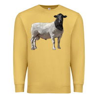 Antique Gold dorper sheep Premium Sweatshirt - LillyAllenDesigns