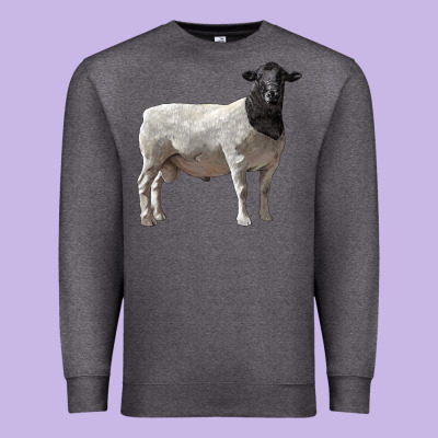Dorper Sheep Premium Sweatshirt Designed By Lillyallendesigns