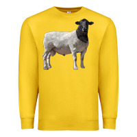 Lemon dorper sheep Premium Sweatshirt - LillyAllenDesigns