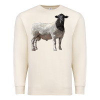 Sandshell dorper sheep Premium Sweatshirt - LillyAllenDesigns