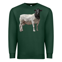 Sports Green dorper sheep Premium Sweatshirt - LillyAllenDesigns