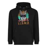 Black western no prob llama Heavyweight Hoodie - LillyAllenDesigns