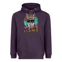 Plum western no prob llama Heavyweight Hoodie - LillyAllenDesigns