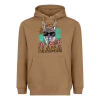 Toasted Coconut western no prob llama Heavyweight Hoodie - LillyAllenDesigns
