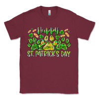 Burgundy heppy st. patricks day Classic Tee - RacoonDesign