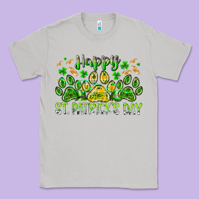Heppy St. Patricks Day Classic Tee Designed By Racoondesign