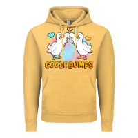 Vintage Mustard goose bumps Vintage Hoodie - JahusDesignShop