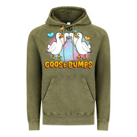 Vintage Olive goose bumps Vintage Hoodie - JahusDesignShop