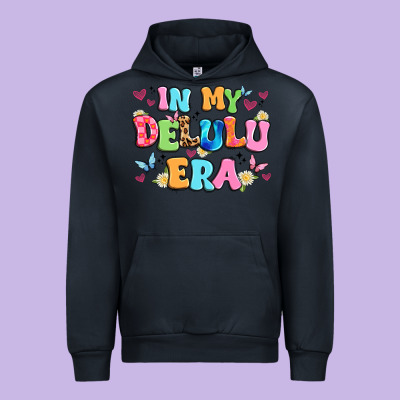 In My Delulu Era Urban Hoodie Designed By Artiststas