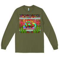 Army Green proud dad tumbler Long Sleeve Tee - HRA Design Shop