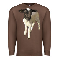 Chestnut dorper baby sheep Premium Sweatshirt - LillyAllenDesigns