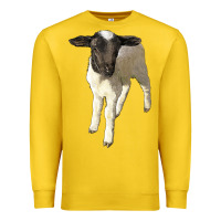 Lemon dorper baby sheep Premium Sweatshirt - LillyAllenDesigns