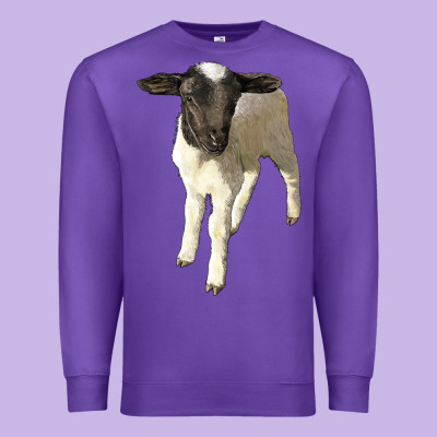 Dorper Baby Sheep Premium Sweatshirt Designed By Lillyallendesigns
