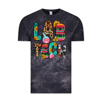 Cloud Black lab tech Vintage Tee - Zillion Design Studio