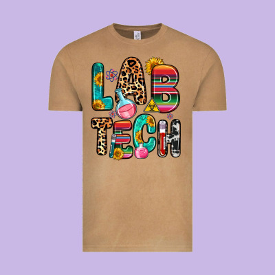 Lab Tech Vintage Tee Designed By Zillion Design Studio