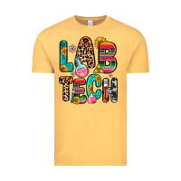 Vintage Mustard lab tech Vintage Tee - Zillion Design Studio