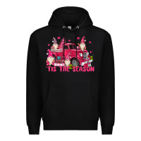 Black tis the season Premium Hoodie - MaliasSmallBusiness
