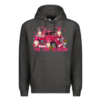 Charcoal Heather tis the season Premium Hoodie - MaliasSmallBusiness