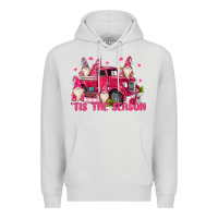 Dove Grey tis the season Premium Hoodie - MaliasSmallBusiness