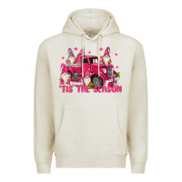 Oatmeal Heather tis the season Premium Hoodie - MaliasSmallBusiness