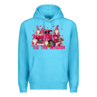 Ocean Blue tis the season Premium Hoodie - MaliasSmallBusiness