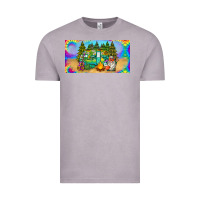 Vintage Zinc hippie soul license plate Vintage Tee - BarkalooDesign