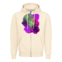 Sandshell castle halloween patch Zipper Hoodie - BundleAndBundleShop
