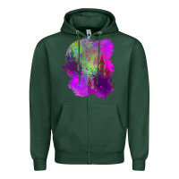 Sports Green castle halloween patch Zipper Hoodie - BundleAndBundleShop