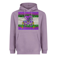 Lavender mardi gras  mask Heavyweight Hoodie - BarkalooDesign