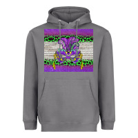 Storm mardi gras  mask Heavyweight Hoodie - BarkalooDesign