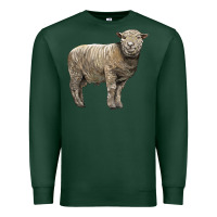 Sports Green southdown sheep Premium Sweatshirt - LillyAllenDesigns
