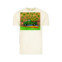 Vintage Arctic st patricks day truck shamrock with rainbow tumbler Vintage Tee - RanaPortraitStore