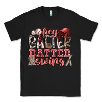 Black hey batter batter swing Classic Tee - RacoonDesign