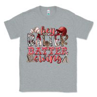 Heather Grey hey batter batter swing Classic Tee - RacoonDesign