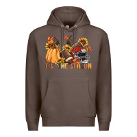 Coffee tis' the season Premium Hoodie - MaliasSmallBusiness