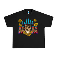 Black western collie mom Urban Heavy Tee - texasbilliewilder