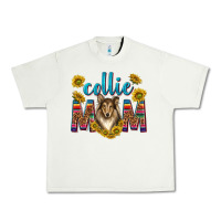 Pistachio western collie mom Urban Heavy Tee - texasbilliewilder