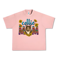 Salmon western collie mom Urban Heavy Tee - texasbilliewilder