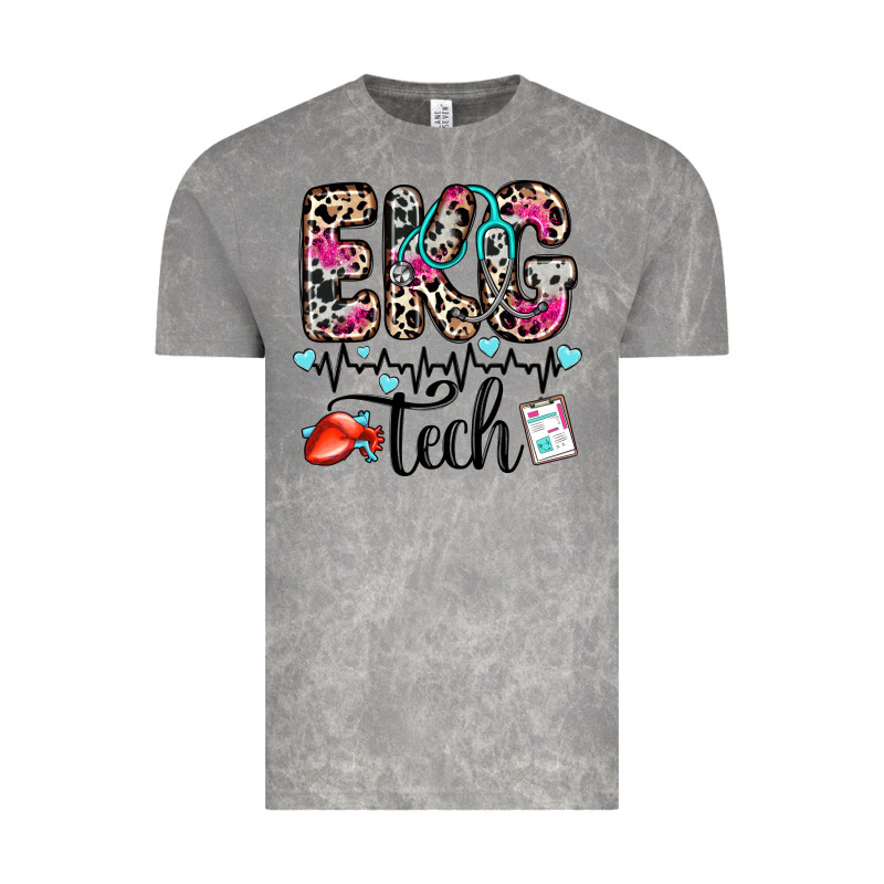 Ekg Tech Vintage Tee by Zillion Design Studio | Teevron