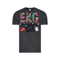 Vintage Black ekg tech Vintage Tee - Zillion Design Studio