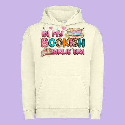 In My Bookish Girlie Era Urban Hoodie Designed By Artiststas
