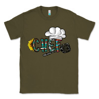 Army Green chef Classic Tee - CowhideDigitalArt