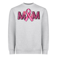 Breast Cancer Awareness Mom Heavyweight Sweatshirt | Teevron