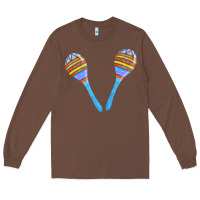 Chestnut blue maracas Long Sleeve Tee - FaDigitalArtStudio