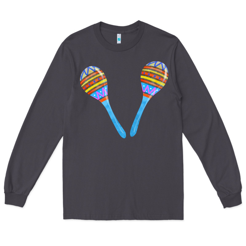 Blue Maracas Long Sleeve Tee by FaDigitalArtStudio | Teevron