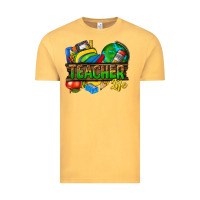 Vintage Mustard teacher life Vintage Tee - texasbilliewilder